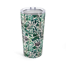 Load image into Gallery viewer, Purple Flowers &amp; Eucalyptus Leaves Travel Mug