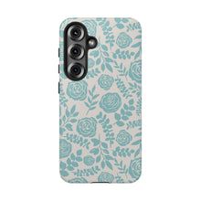 Load image into Gallery viewer, Baby Blue Floral Phone Case