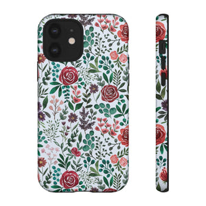Pink and Purple Flowers Phone Case