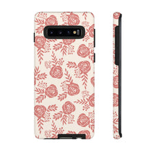 Load image into Gallery viewer, Warm Pink Floral Phone Case