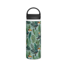 Load image into Gallery viewer, Tropical Toucan Handle Lid Water Bottle