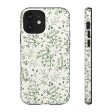 Load image into Gallery viewer, Green Christmas Branch Phone Case
