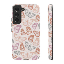 Load image into Gallery viewer, Orange and Pink Butterfly Phone Case