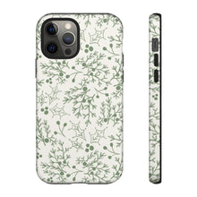 Load image into Gallery viewer, Green Christmas Branch Phone Case