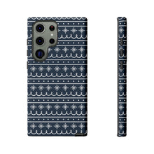 Load image into Gallery viewer, Blue Snowflake Pattern Phone Case