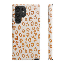 Load image into Gallery viewer, Copper Leopard Print Phone Case