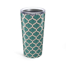 Load image into Gallery viewer, Turquoise Tile Travel Mug