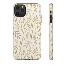 Load image into Gallery viewer, Gold Falling Leaves Phone Case