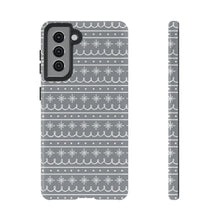 Load image into Gallery viewer, Gray Snowflake Pattern Phone Case