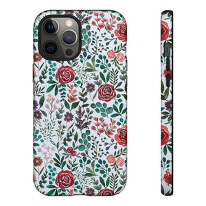 Pink and Purple Flowers Phone Case