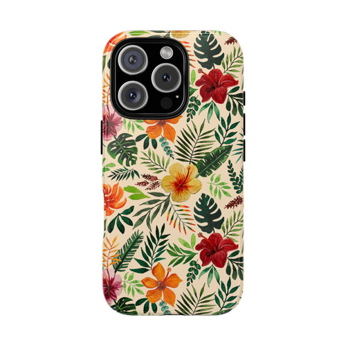 Tropical Watercolor Floral Phone Case