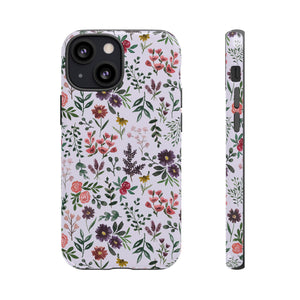 Bright Watercolor Flower - Purple Phone Case