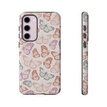 Load image into Gallery viewer, Orange and Pink Butterfly Phone Case