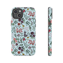 Load image into Gallery viewer, Bright Watercolor Flower - Blue Phone Case