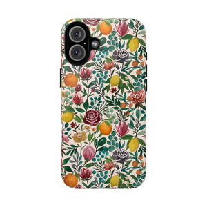 Fruit and Flowers Phone Case