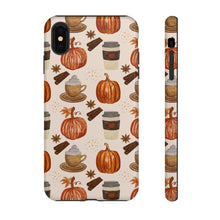 Load image into Gallery viewer, Pumpkin Spice Coffee Phone Case