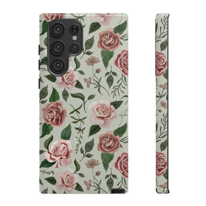 Wild Flower Roses Phone Case