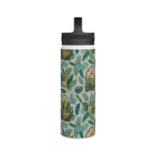Load image into Gallery viewer, Lantern Tea Garden Handle Lid Water Bottle