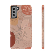Load image into Gallery viewer, Pink Abstract Desert Leaf Phone Case