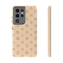 Load image into Gallery viewer, Orange Pumpkin Phone Case