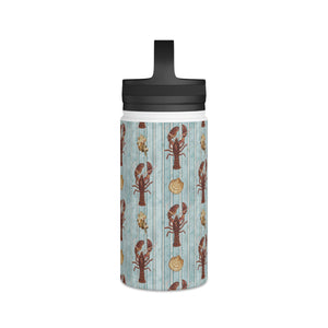 Lobster Handle Lid Water Bottle