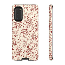 Load image into Gallery viewer, Red Christmas Branch Phone Case