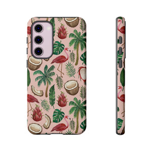 Flamingo Coconut Phone Case