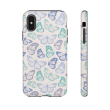 Load image into Gallery viewer, Purple and Green Butterfly Phone Case