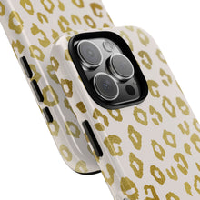 Load image into Gallery viewer, Gold Leopard Print Phone Case