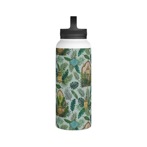 Lantern Tea Garden Handle Lid Water Bottle