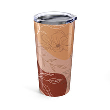 Load image into Gallery viewer, Pink Abstract Desert Leaf Travel Mug