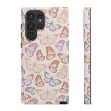 Load image into Gallery viewer, Orange and Pink Butterfly Phone Case
