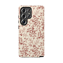 Load image into Gallery viewer, Red Christmas Branch Phone Case