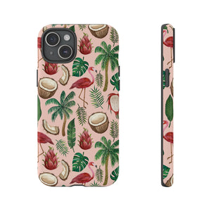 Flamingo Coconut Phone Case
