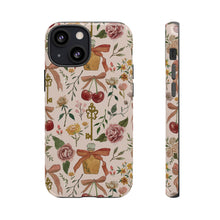 Load image into Gallery viewer, Bows, Flowers and Cherries Phone Case