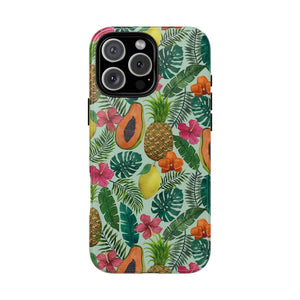 Pineapple and Papaya Phone Case