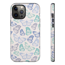 Load image into Gallery viewer, Purple and Green Butterfly Phone Case