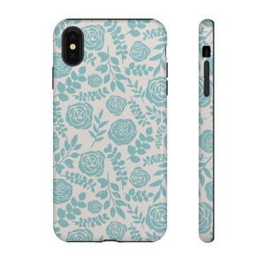 Baby Blue Floral Phone Case