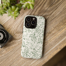 Load image into Gallery viewer, Green Christmas Branch Phone Case