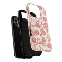 Load image into Gallery viewer, Warm Pink Floral Phone Case