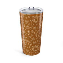 Load image into Gallery viewer, Bronze Ink Floral Travel Mug