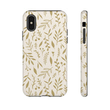 Load image into Gallery viewer, Gold Falling Leaves Phone Case