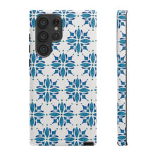 Load image into Gallery viewer, Blue Tile Phone Case