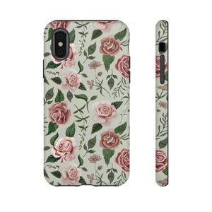 Wild Flower Roses Phone Case