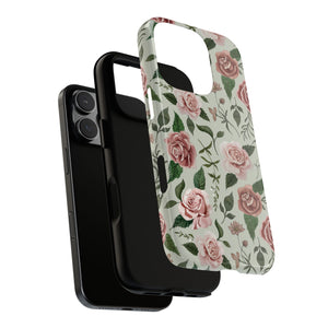 Wild Flower Roses Phone Case