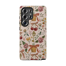 Load image into Gallery viewer, Bows, Flowers and Cherries Phone Case