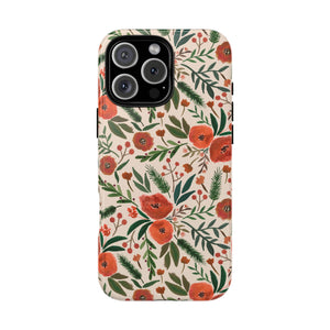 Christmas Floral Phone Case