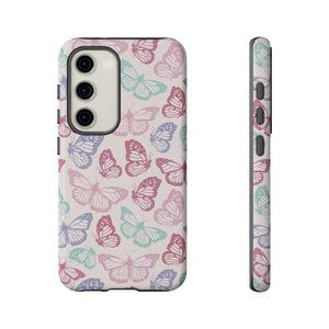 Pink Butterfly Phone Case