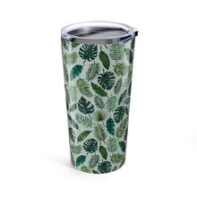 Load image into Gallery viewer, Tropical Leaves Travel Mug
