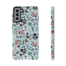 Load image into Gallery viewer, Bright Watercolor Flower - Blue Phone Case